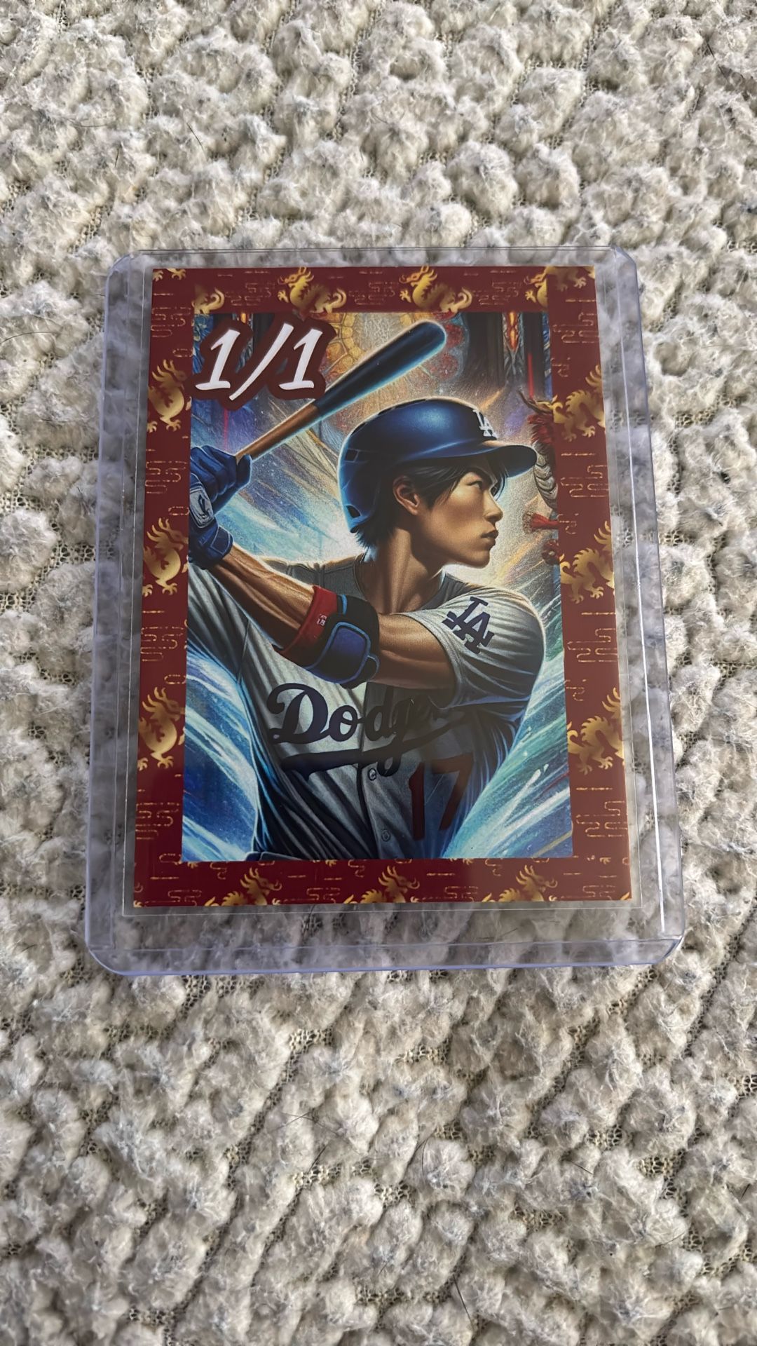 Custom 1of 1 Shohei Ohtani