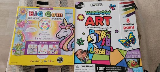 Kits for Kids Window Art NEW Lot