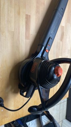 Black and Decker leaf blower