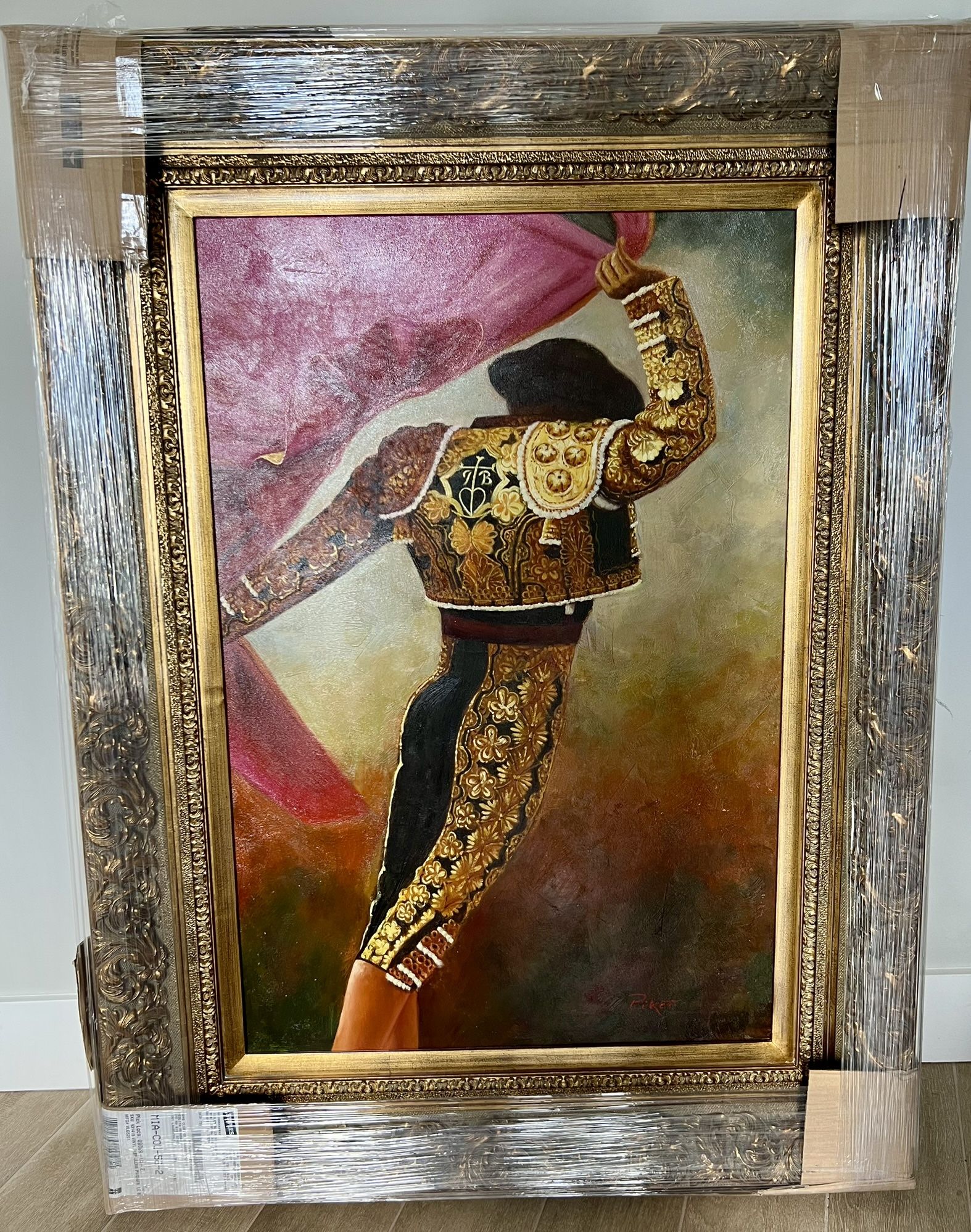 Framed Oil Painting