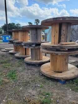 Wood spools