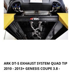 Genesis Coupe 3.8 ARK QUAD TIP EXAUST