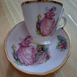 Vintage Pinkie Tea Cup & Saucer