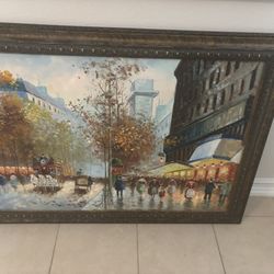 Cuadro De Pintura Al Óleo 