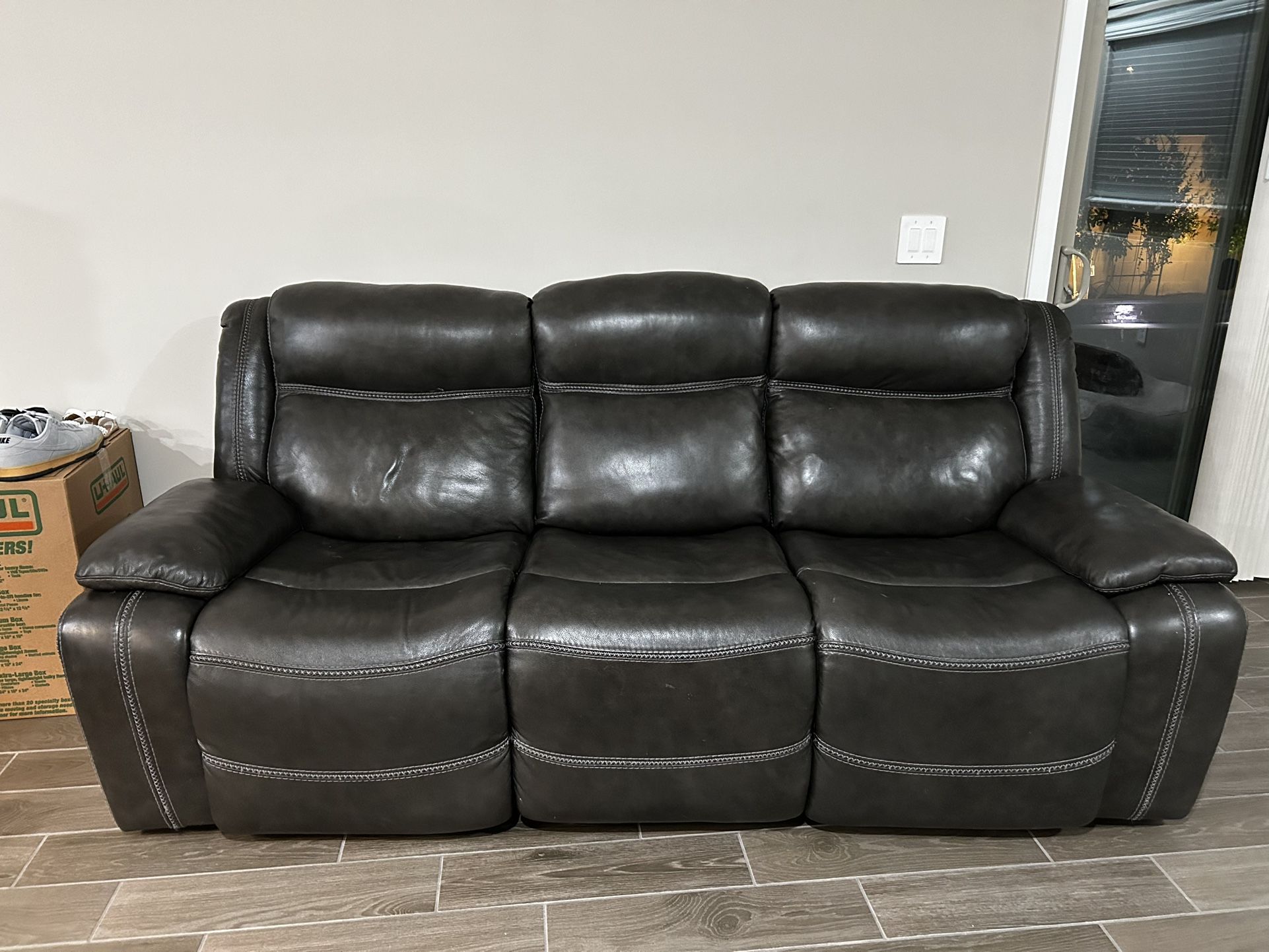 Leather Couch