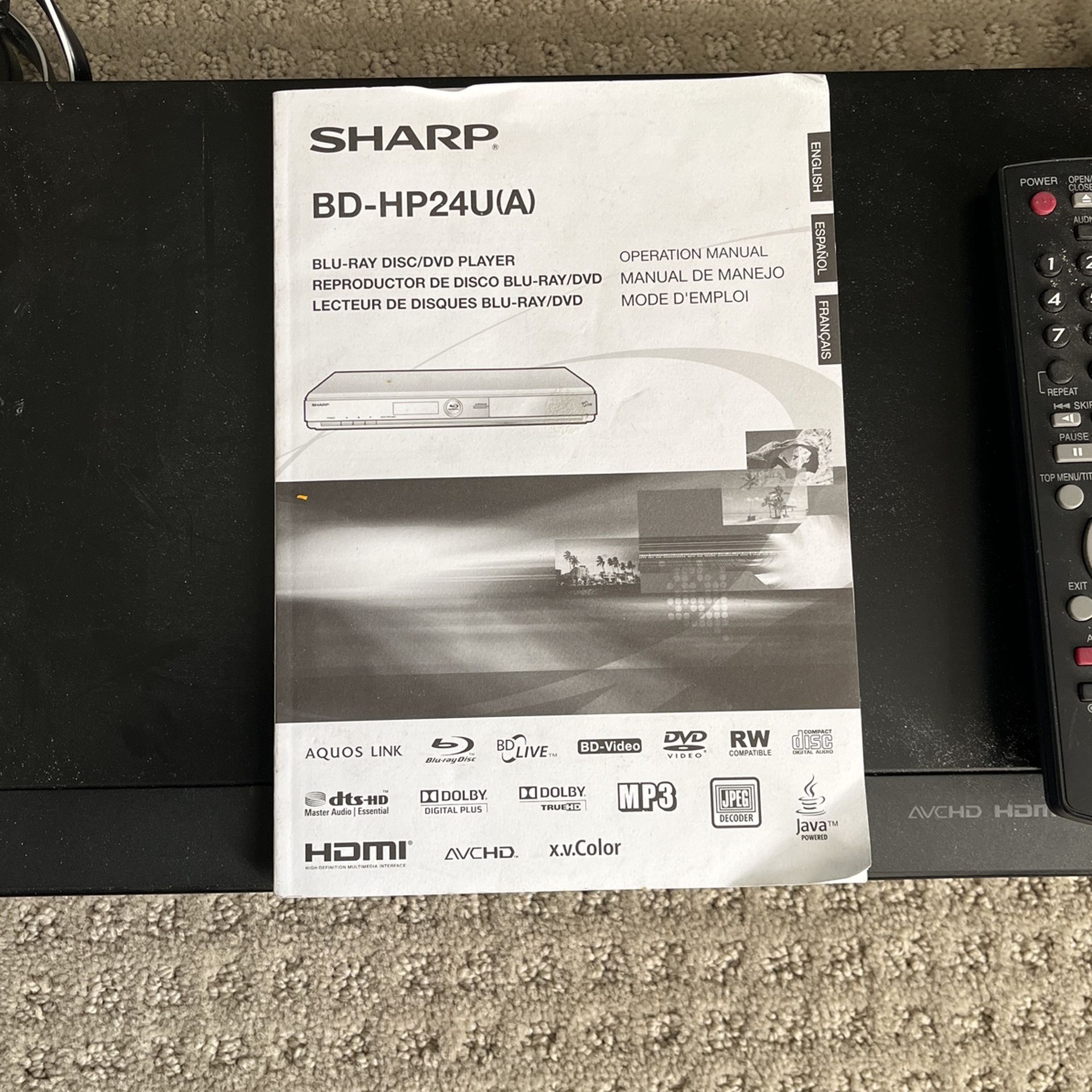 Blu-ray Disc Player