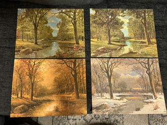 Four Seasons Prints by Robert Wood