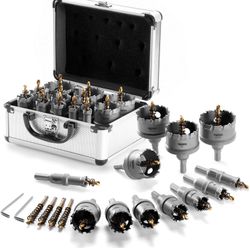 16 Piece Metal Hole Cutter With Case