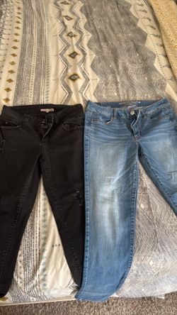 Jeans- American eagle Old navy