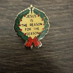 Jesus is the Reason for the Season Lapel Pin