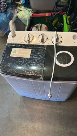 Mini washer perfect for salon or shop towels