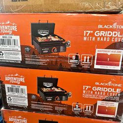 Blackstone Adventure Ready 17" Propane Griddle with Hard Cover