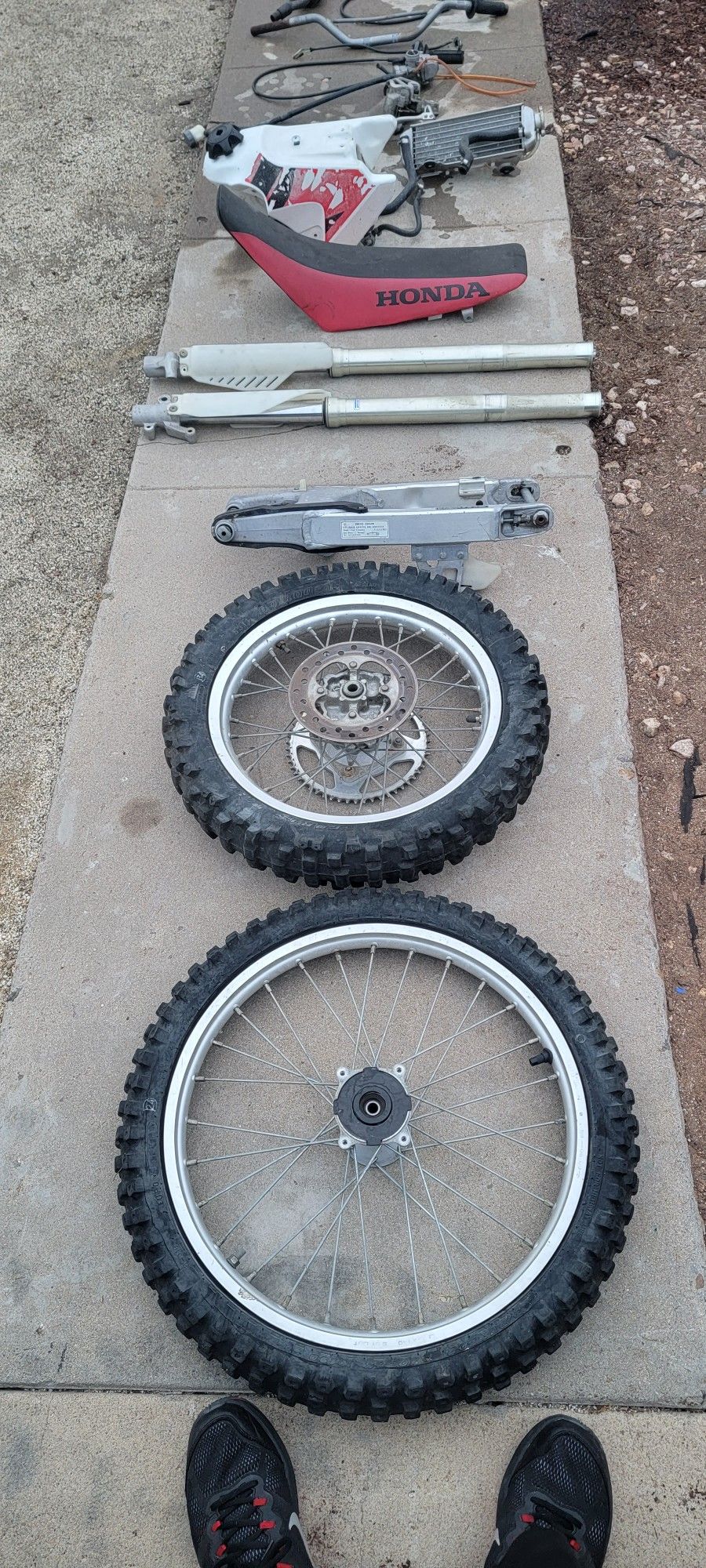 D.I.D Big Wheels Swap Kit Cr80 Cr85 Kx80 Kx85 Kx100 Rm80 Rm85 Kx85 Kx100 Big Wheel 19/16 Swap