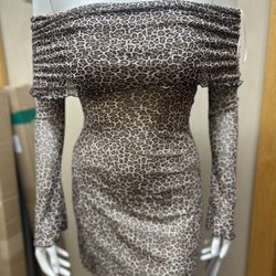 Juniors Love, Fire Off-The-Shoulder Bell Sleeve Mesh Mini Dress