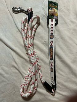 Game Wear MLB San Francisco Giants pet leash Medium 3/4” X. 4”