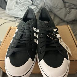 Adidas Nizza Black And White Classics Size 13