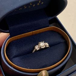 1 Ct 14k White Gold Diamond Ring