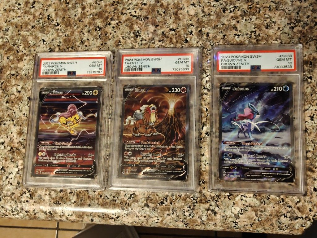 PSA 10 Crown Zenith Trio