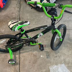 Green Bike For Kids