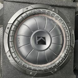 12” Kicker Sub