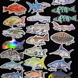 Stickers, fishing - Slappafish