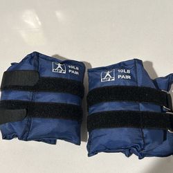 10 Pound Pair Leg Weights Dumbbell 