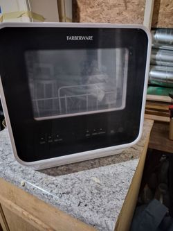 Faberware tabletop dishwasher