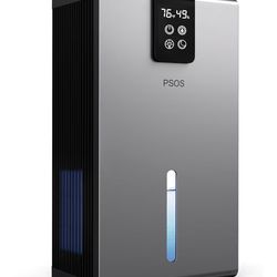 Dehumidifier, Dehumidifiers for Home, 98 OZ Water Tank, (1000 sq.ft) Quiet Dehumidifier for Basement Bedroom Bathroom with Humidity Display, Auto Shut