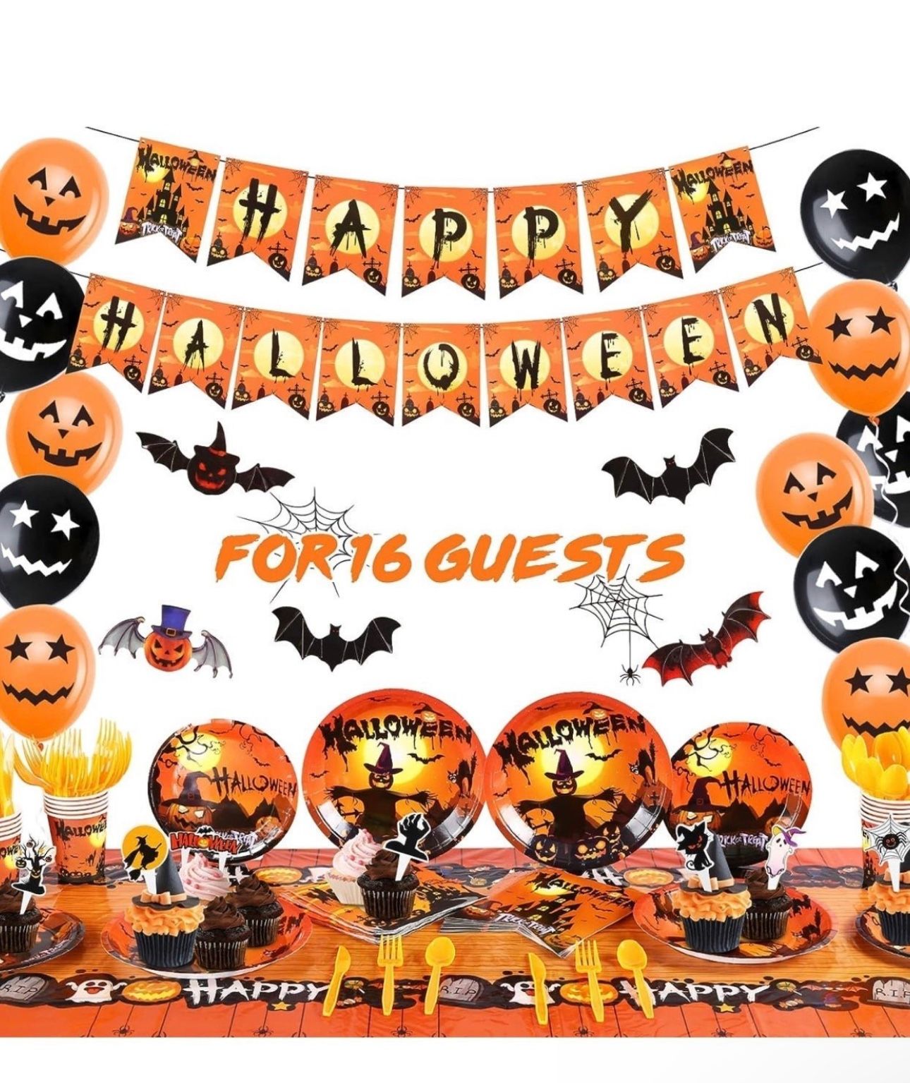 Halloween party supplies