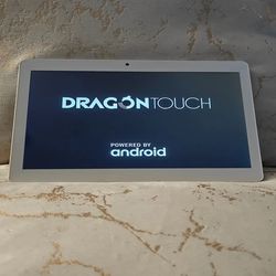 Dragon Touch NotePad K10 White Quad-Core 2GB RAM 16GB Storage Wi-Fi Tablet Fast