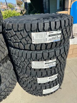35x12.50r17 Toyo RT pro nuevas con 70,000 millas de garantía las r