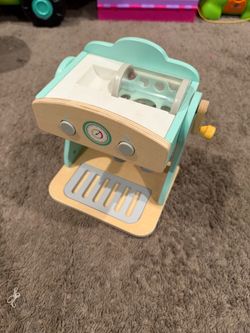 Wooden Toy Espresso Coffee Machine