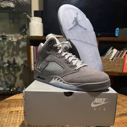 Jordan 5 Wolf Grey Size 10.5