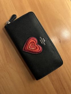 coach long Wallet With Zipper