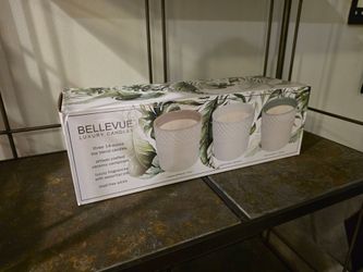 Bellevue Luxury Candles Set of 3