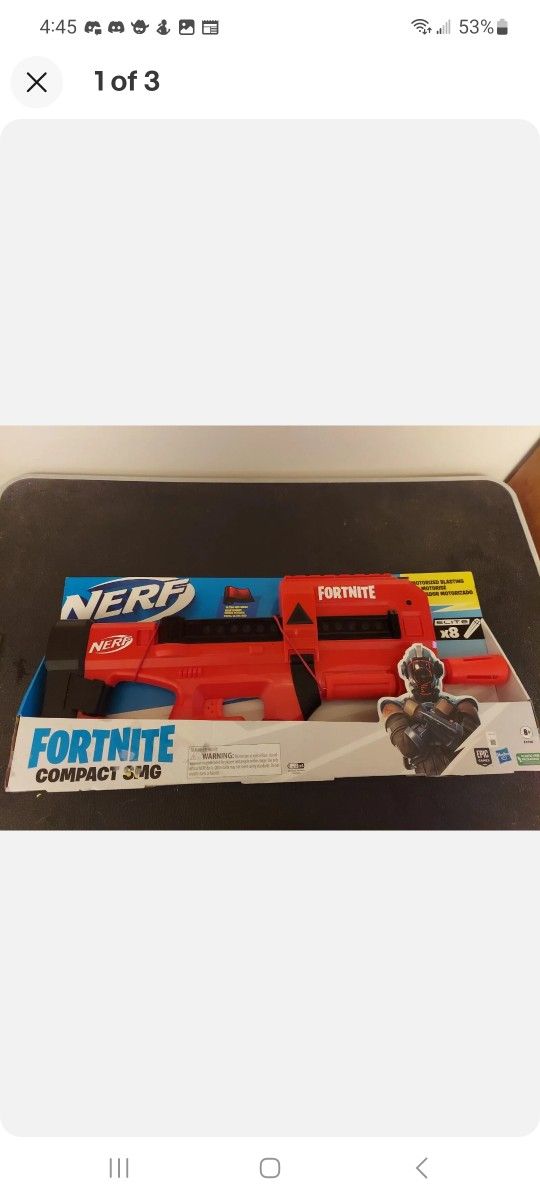 NERF Fortnite Compact SMG