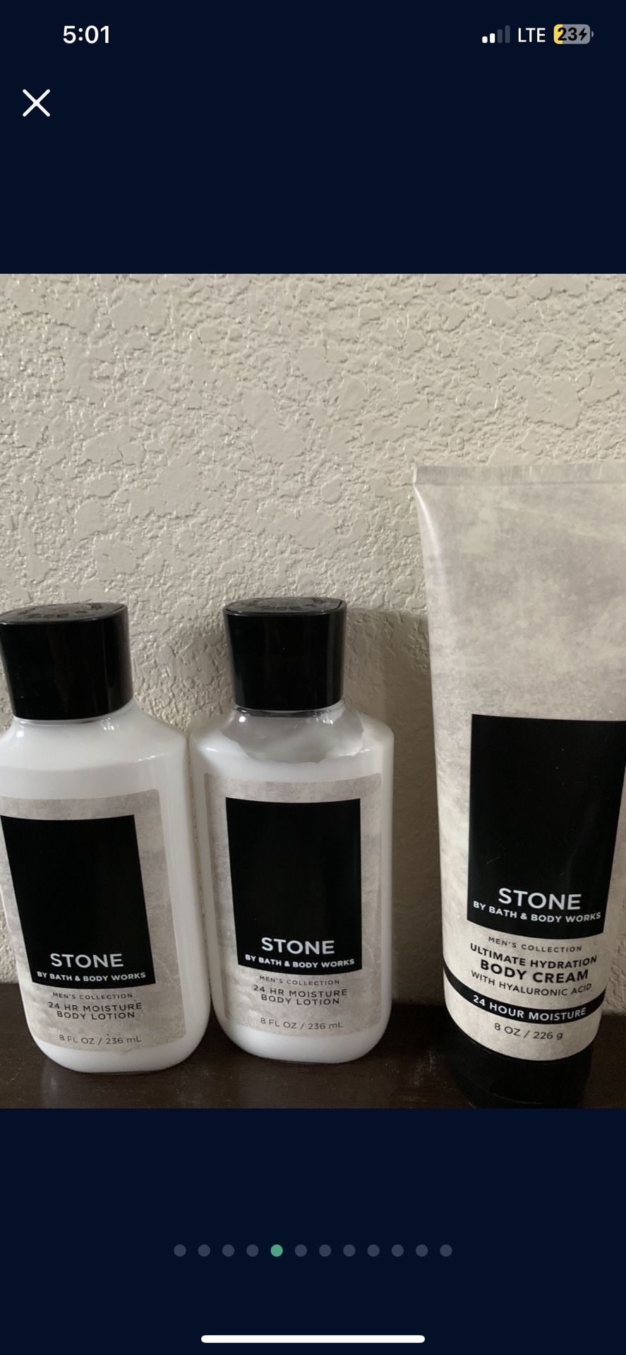 Bath And Body Works Mens Collection Stone Lotions And Creams