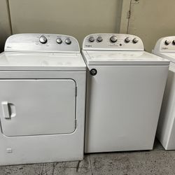 Whirlpool Top Load Washer He And Gas Dryer Set 