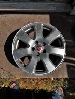 Jaguar OEM 7-Spoke Alloy Wheels Set of 4 - Silver