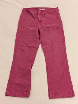 Lucky Brand Women's Pink Corduroy Pants Size 6