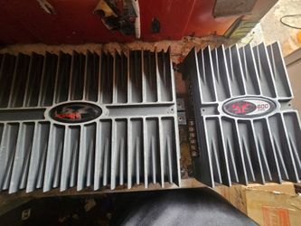 Rockford forgave power 750s (working)  and punch 600 (not working)