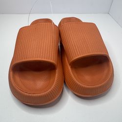 Unbranded Orange Slides Size EU40-EU41/9.5-10.5