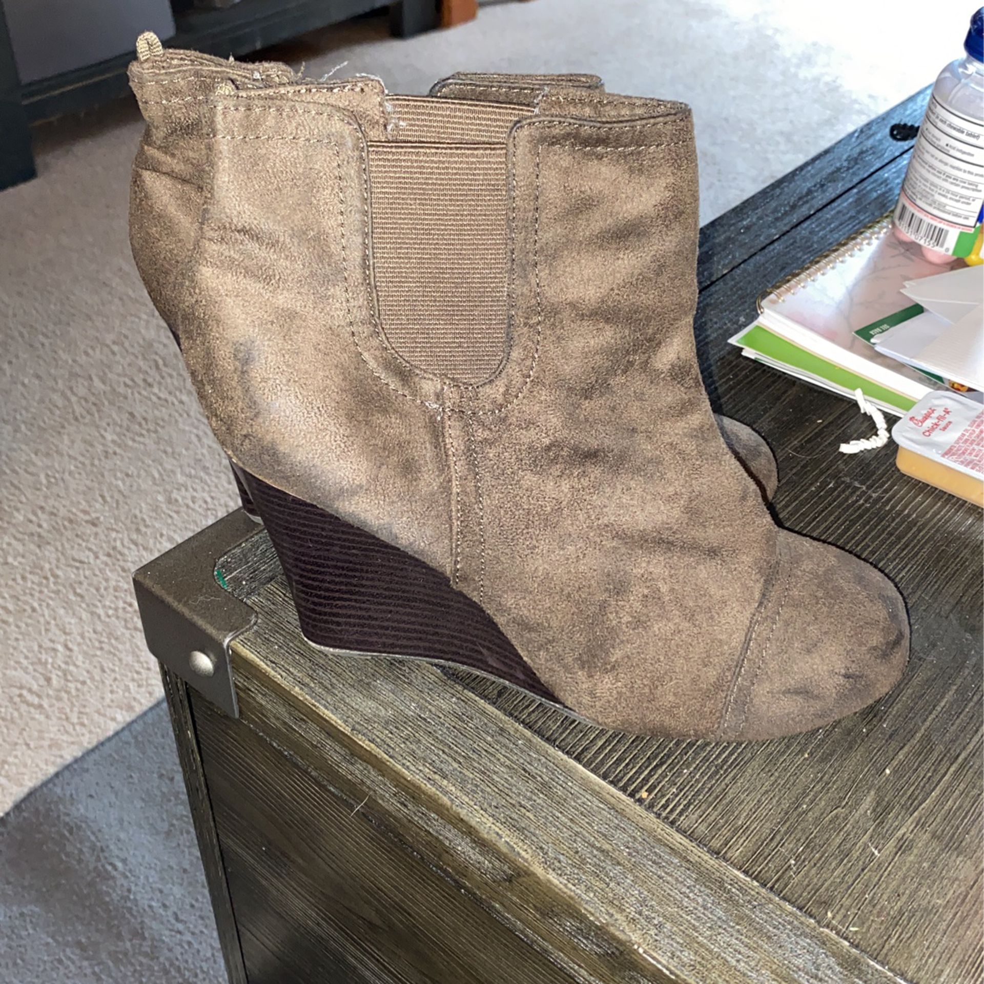 Wedge Boots Size 7