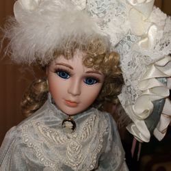 Fine Porcelain Collectable Doll Sold Exclusively At J.C. Penneys