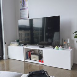 IKEA Besta TV Stand With Doors