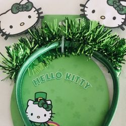 Most Adorable! 🎩☘️🎀HELLO KITTY®️🎀☘️🎩St.Patrick’s Headband   
