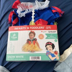 2T Snow White Costume