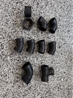 ABS Fittings Various 1 1/2” and 2”