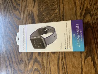 Blue Woven nylon apple watch band 42/44MM