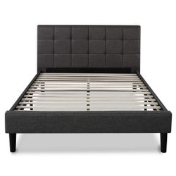 Zinus Upholstered Bed Frame Full Size